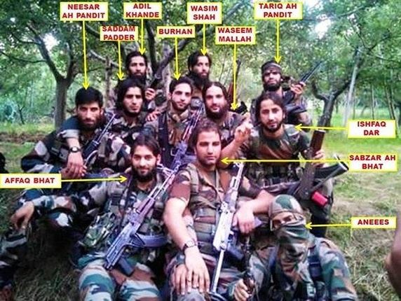 Terrorist Burhan Wani