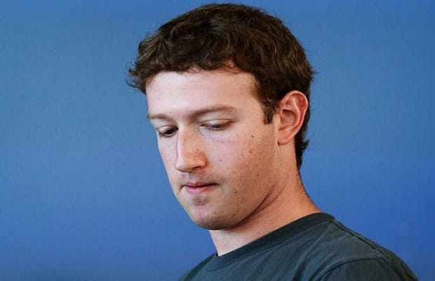 Mark Zuckerberg's reaction after getting request.